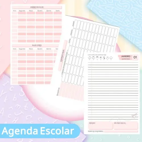 Agenda Escolar Datada 2026 - Luluca