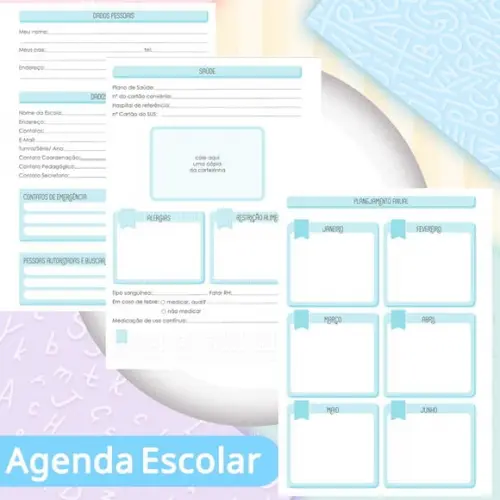 Agenda Escolar Datada 2026 - Patrulha Canina Ryder