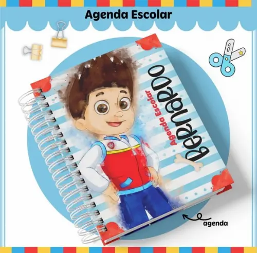Agenda Escolar Datada 2026 - Patrulha Canina Ryder