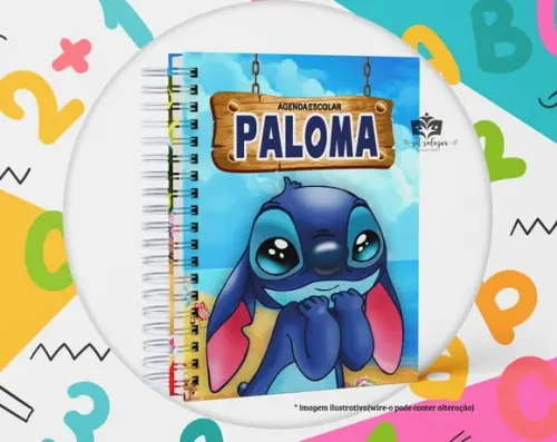 Agenda Escolar Datada 2026 - Stitch