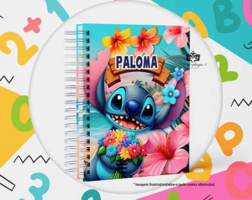 Agenda Escolar Datada 2026 - Stitch 02