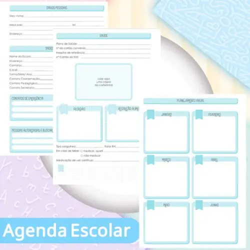 Agenda Escolar Datada 2026 - Stitch 03