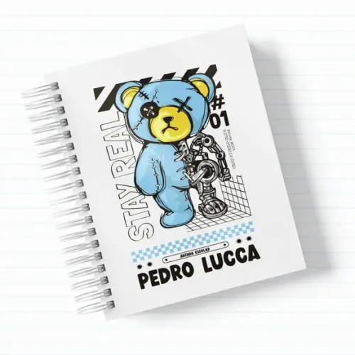 Agenda Escolar Datada 2026 - Teen Menino