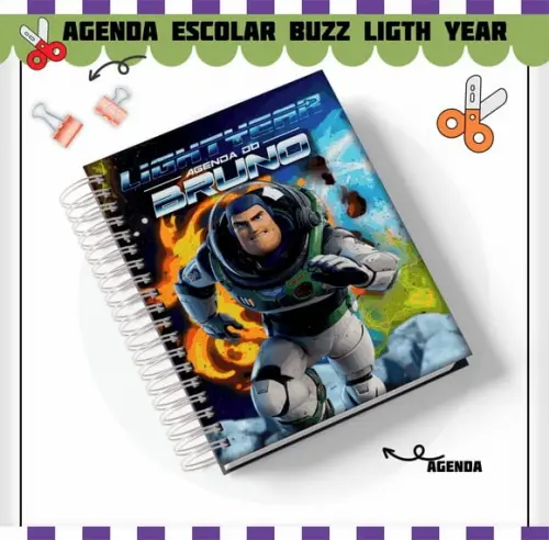 Agenda Escolar Datada 2026 - Toy Story - Buzz Ligthear
