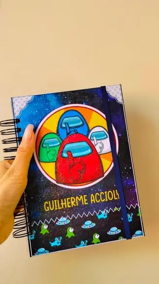 Agenda Escolar Datada 2026- Among Us 02