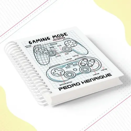 Agenda Escolar Datada 2026 - Video Game
