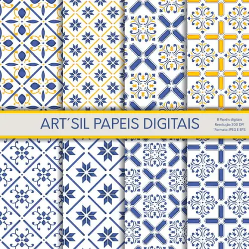 Kit Digital - Papel Digital - Mediterraneo