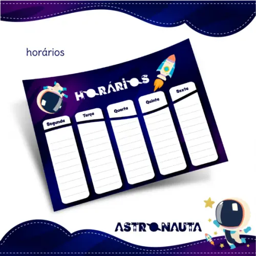 Kit Digital Volta as Aulas - Astronauta