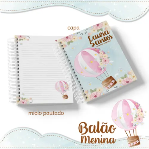 Kit Digital Volta as Aulas - Balão de Ar Menina