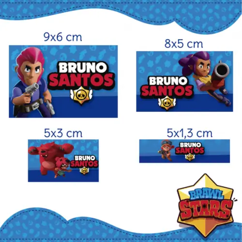 Kit Digital Volta as Aulas - Brawl Stars