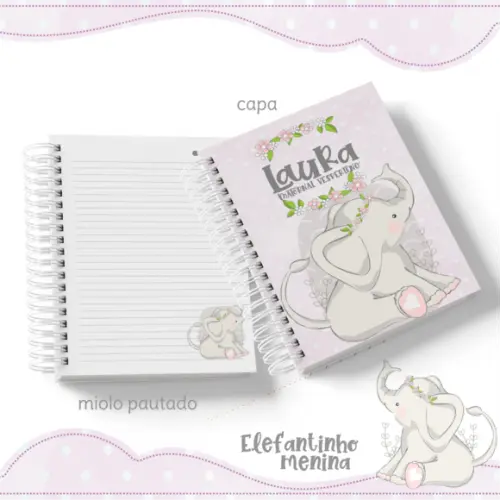 Kit Digital Volta as Aulas - Elefantinho Menina