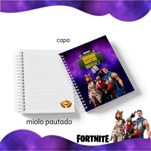 Kit Digital Volta as Aulas - Fortinite