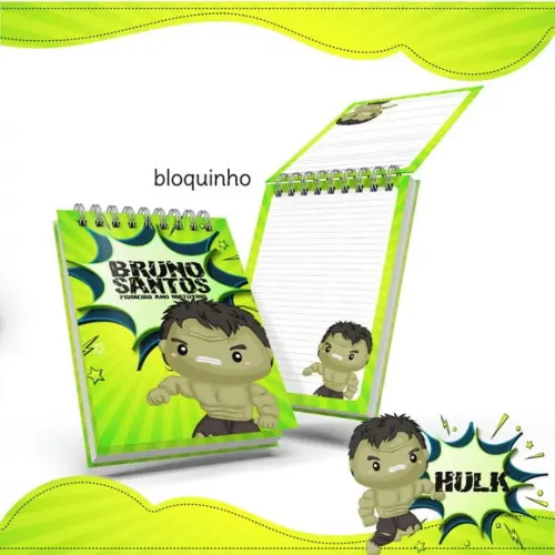 Kit Digital Volta as Aulas - Hulk