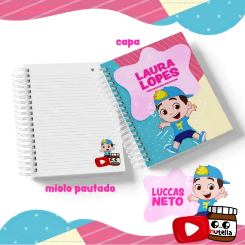 Kit Digital Volta as Aulas - Luccas Neto Menina