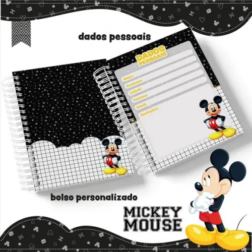 Kit Digital Volta as Aulas - Mickey 01