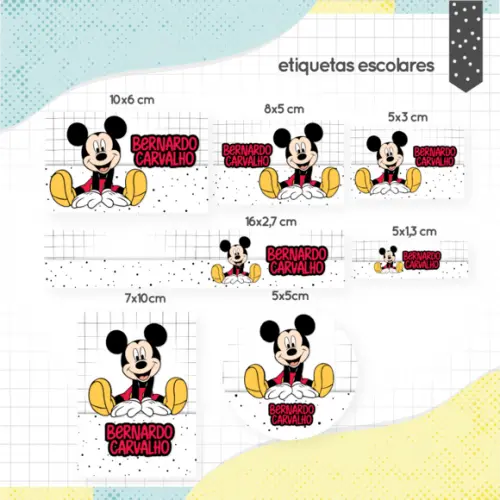 Kit Digital Volta as Aulas - Mickey 02