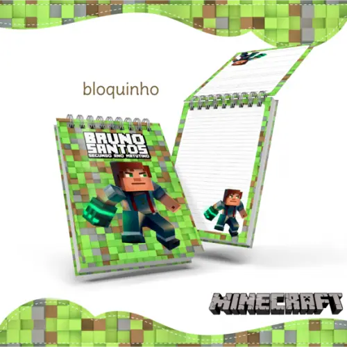 Kit Digital Volta as Aulas - Minecraft