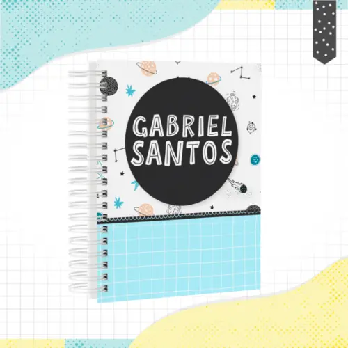 Kit Digital Volta as Aulas - Minimalista Menino 02