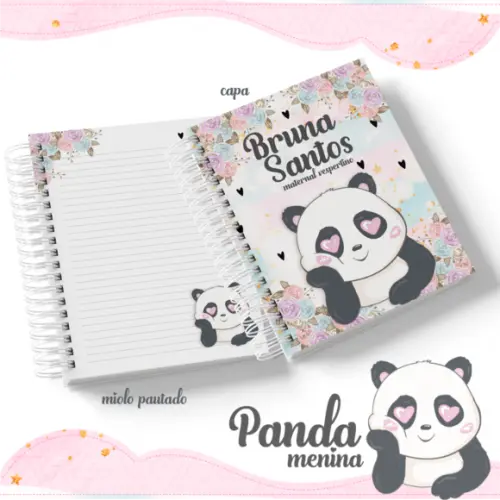 Kit Digital Volta as Aulas - Panda Menina