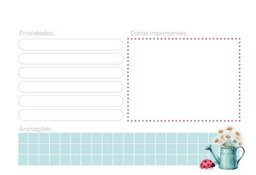 Calendário de mesa 2027 - A6 (horizontal)