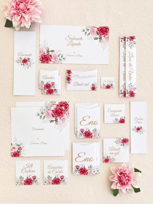 Kit Toillete Personalizado | Kit Banheiro | QUALQUER ARTE