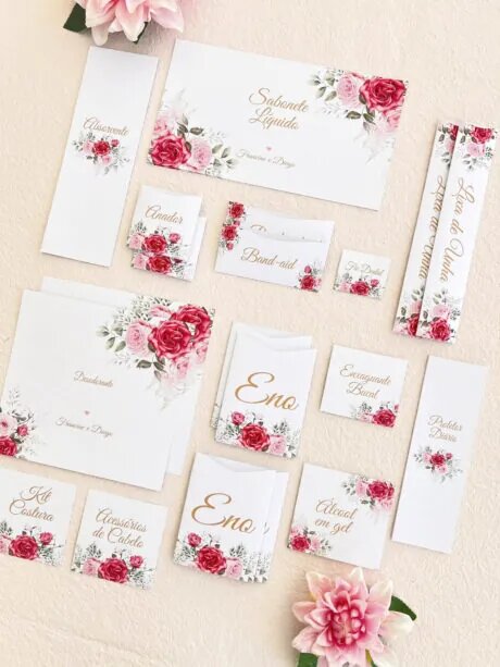 Kit Toillete Personalizado | Kit Banheiro | QUALQUER ARTE