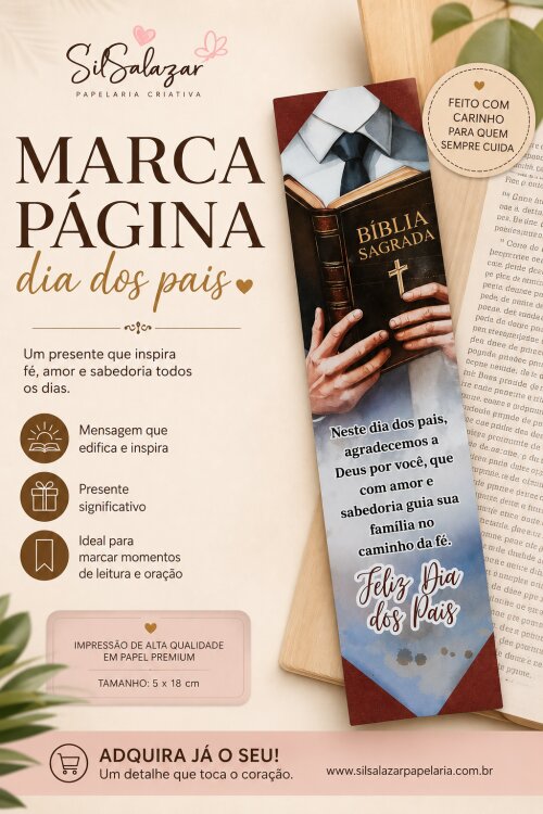 Marca Páginas - Presente Acessivel