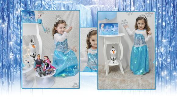Convite Animado Frozen