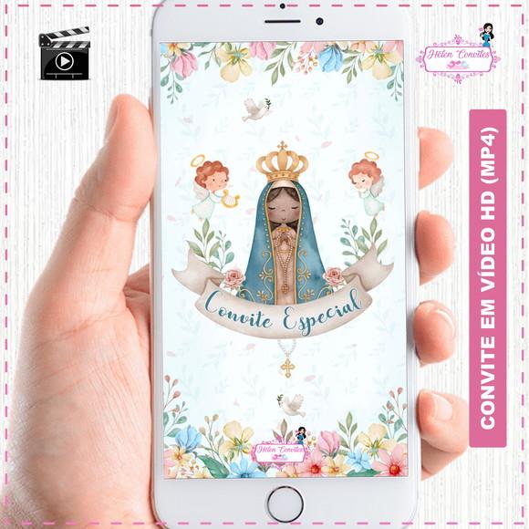 Convite Animado Nossa Senhora Aparecida