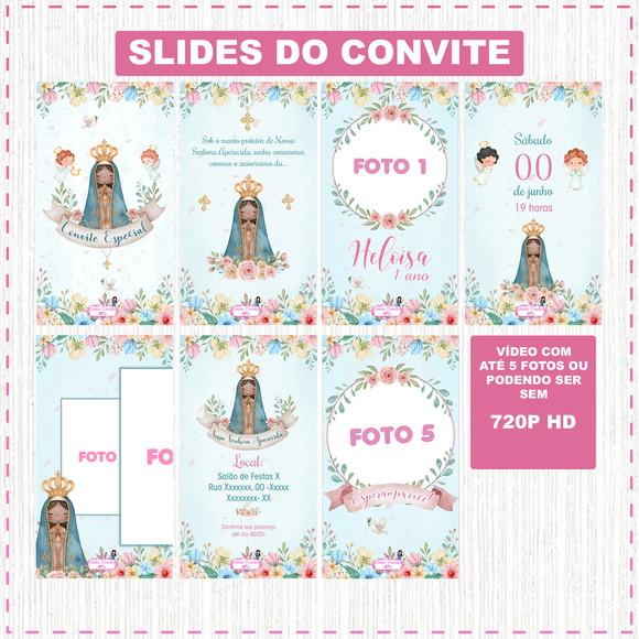 Convite Animado Nossa Senhora Aparecida