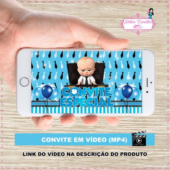 Convite Animado Poderoso Chefinho