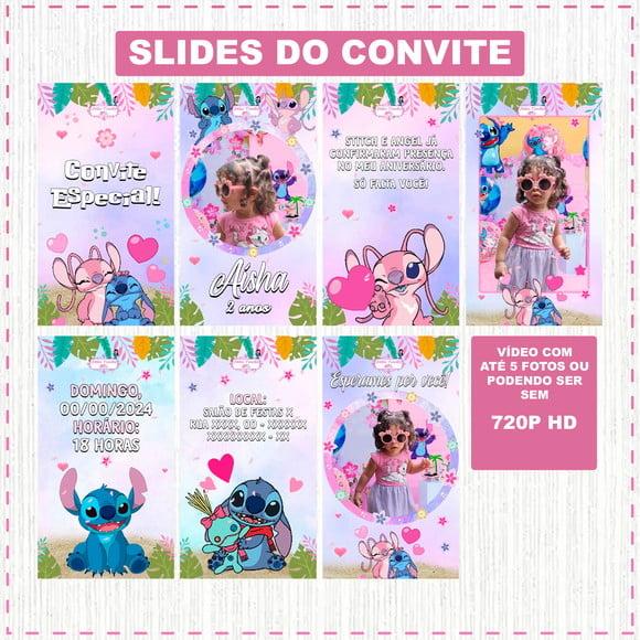 Convite Animado Stitch