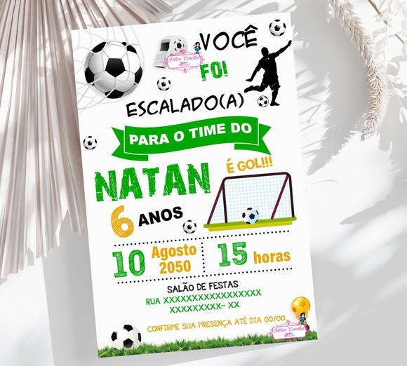 Convite Digital Futebol