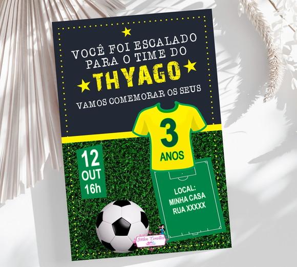 Convite Digital Futebol