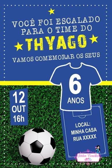 Convite Digital Futebol