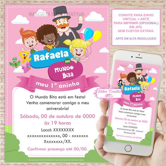 Convite Digital Mundo Bita
