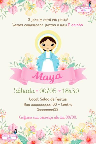Convite Digital Nossa Senhora