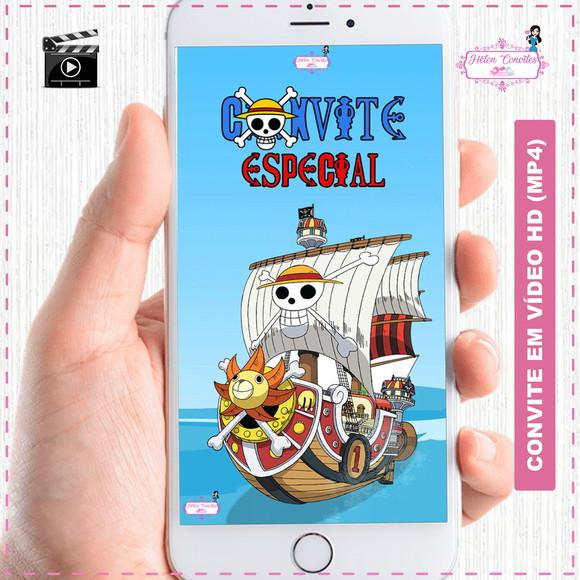 Convite Digital One Piece
