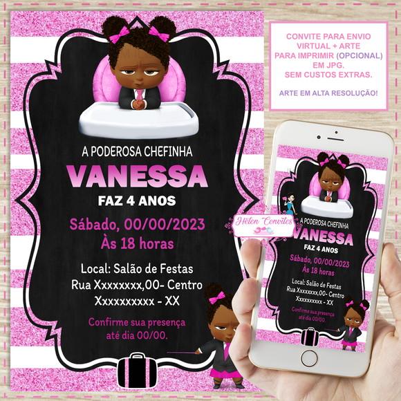 Convite Digital Poderosa Chefinha