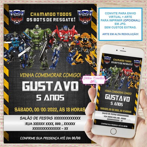 Convite Digital Transformers
