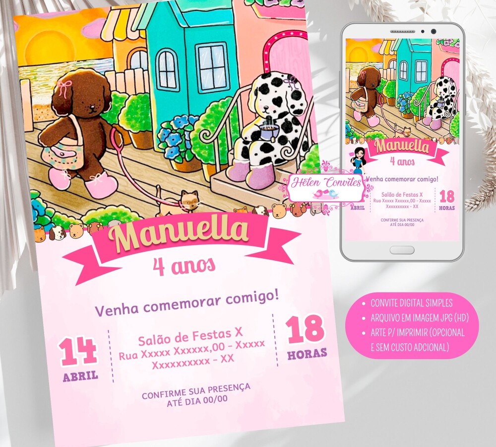 Convite Digital Bobbie Goods