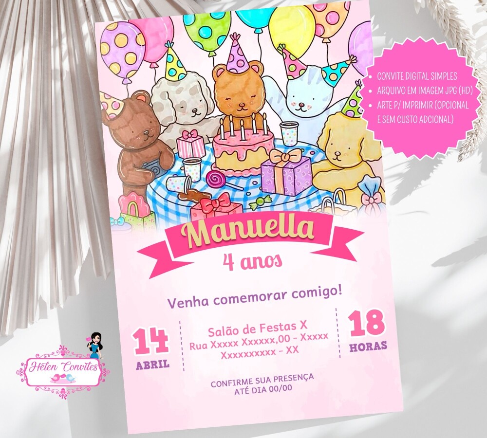 Convite Digital Bobbie Goods