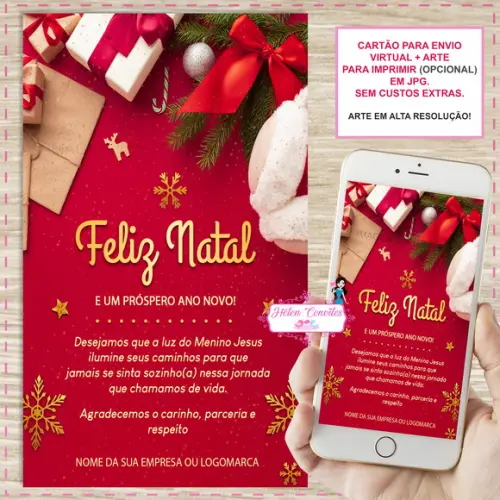 Cartão Digital de Natal