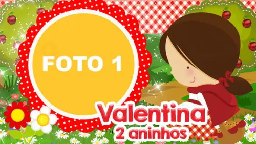 Convite Animado Chapeuzinho Vermelho