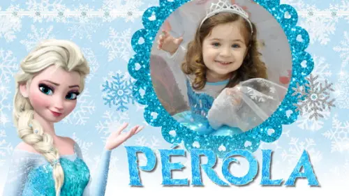 Convite Animado Frozen