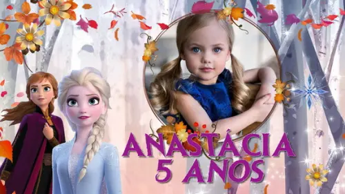 Convite Animado Frozen 2
