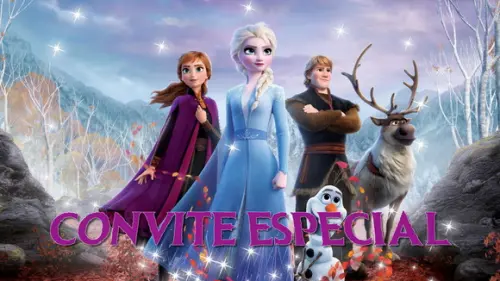 Convite Animado Frozen 2