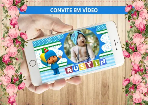 Convite Animado Pocoyo