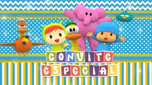 Convite Animado Pocoyo
