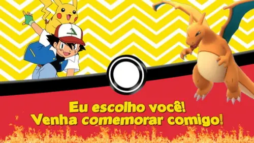 Convite Animado Pokemon